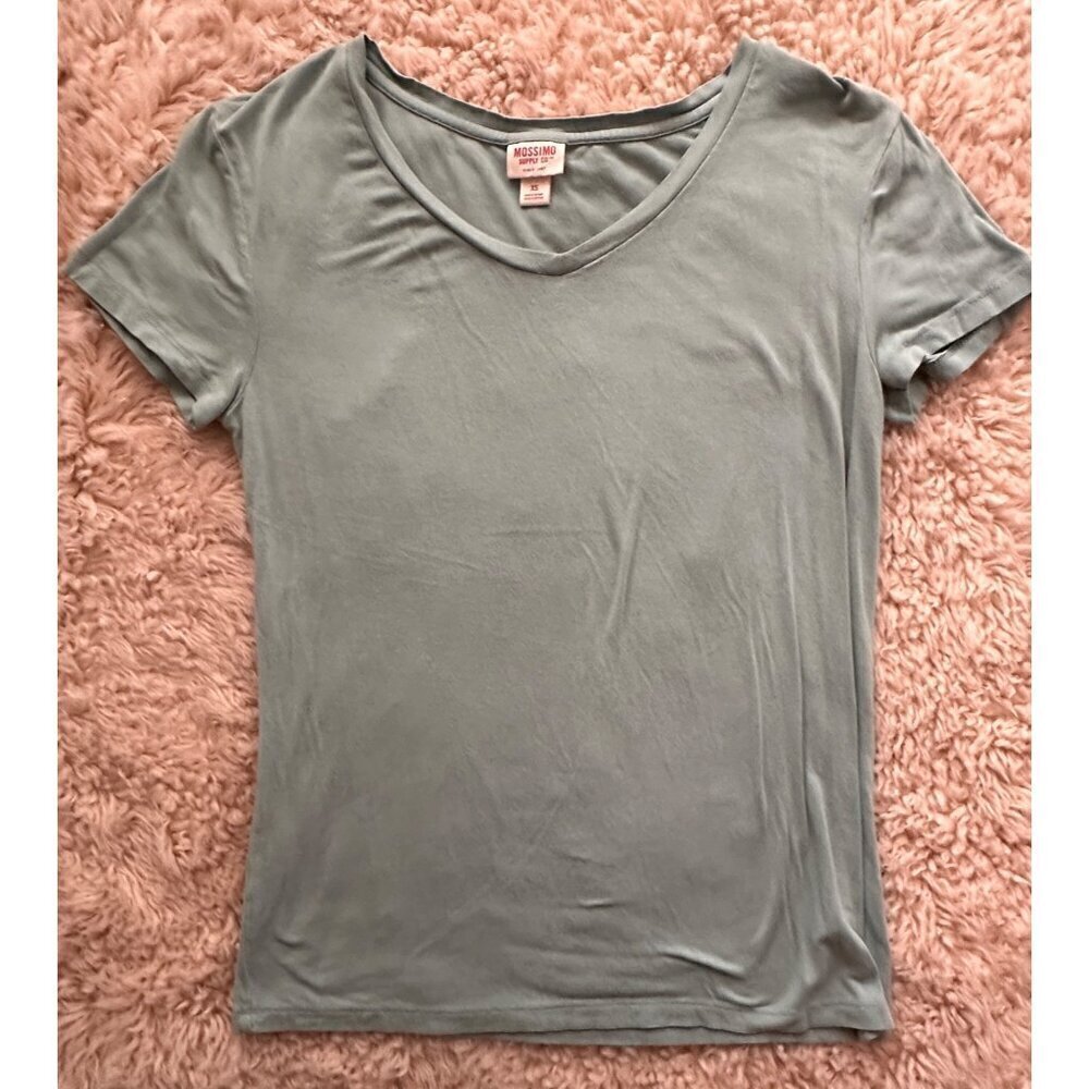Mossimo basic green top size XS